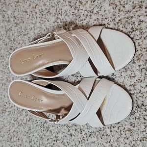 Essex Lane - White Heels